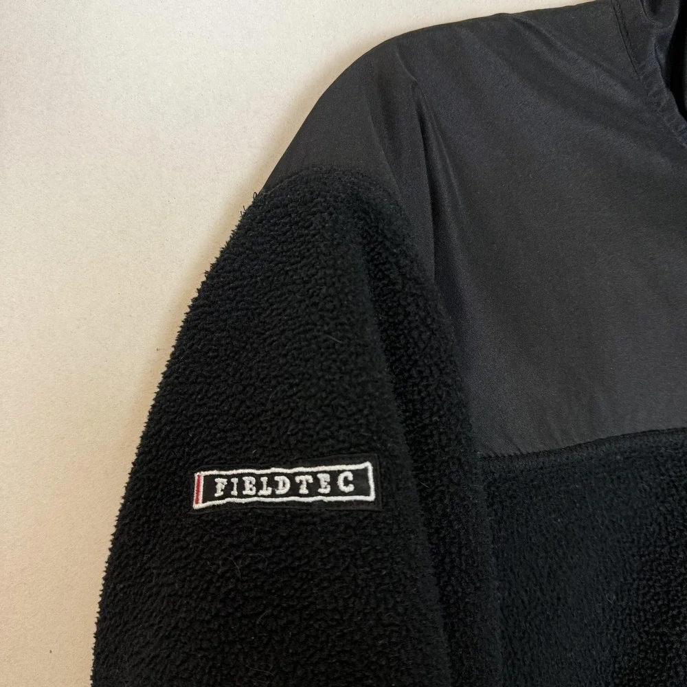 Southern Marsh Jacket Mens Small‎ Black FieldTec Fleece Full Zip Pockets Outdoor
